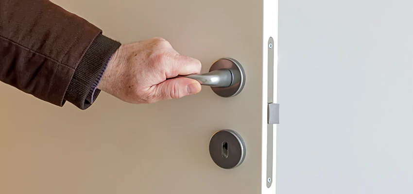 Restroom Locks Privacy Bolt Installation in Beverly Hills, California