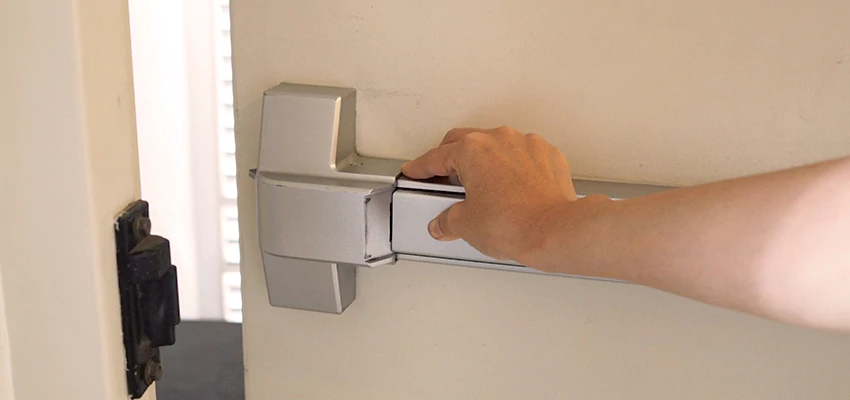 Roller Gate Panic Bar Installation in Beverly Hills, California